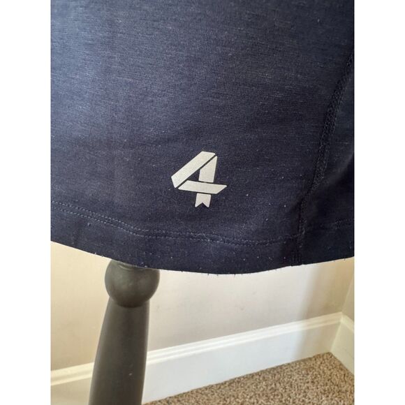 Fourlaps Men’s Venture 1/4 Zip Pullover Large Blue Athletic Performance Top - Picture 3 of 5